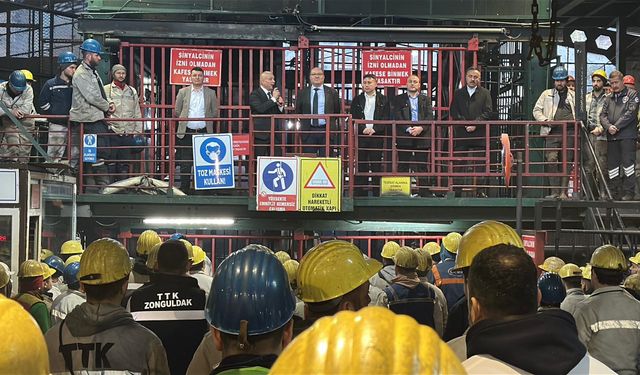 Zonguldak'ta 4 Aralık Madenciler Günü kutlandı