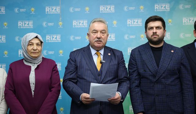 AK Parti Rize İl Başkanlığından üye artışına ilişkin açıklama