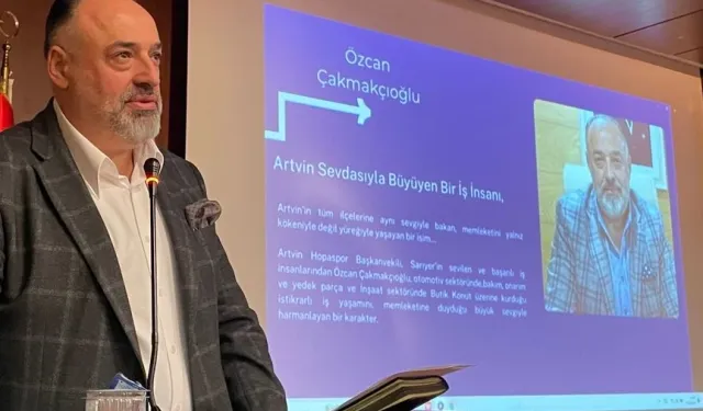 Artvin Hopaspor'un yeni başkanı Çakmakçıoğlu'ndan 1. Lig hedefi