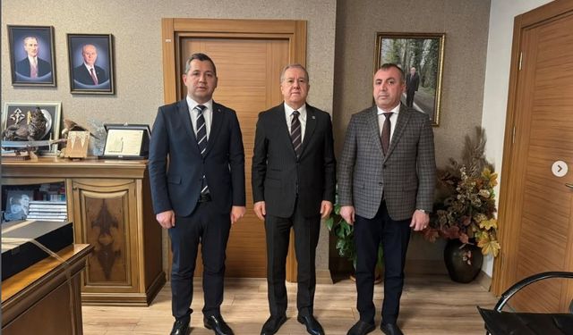 Asarcık Belediye Başkanı Kılağuz Ankara'da temas ve ziyaretlerde bulundu