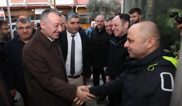 Başkan Büyükakın, Körfez Taşköprülüler'e misafir oldu