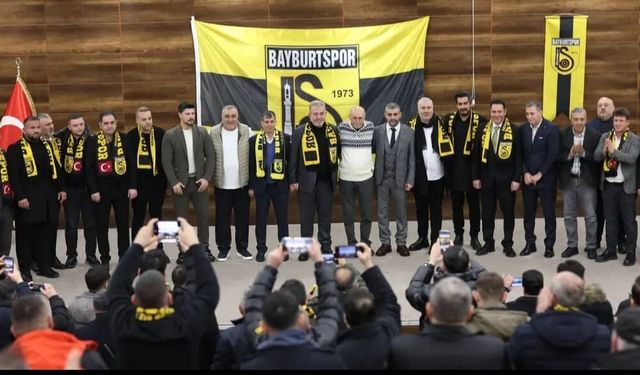Bayburtspor Kulübü başkanlığına Bünyami Yazoğlu seçildi