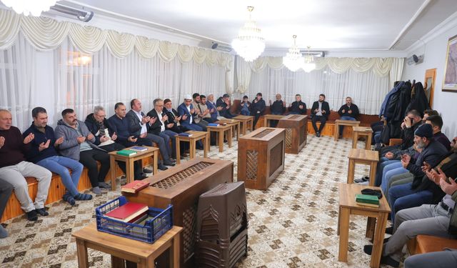 Bayburt'ta kış akşamlarında mukabele geleneği yaşatılıyor