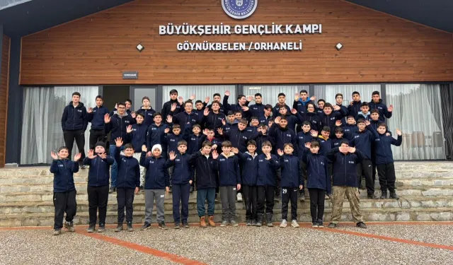 Bursa Büyükşehir'den doğayla iç içe yarıyıl kampı