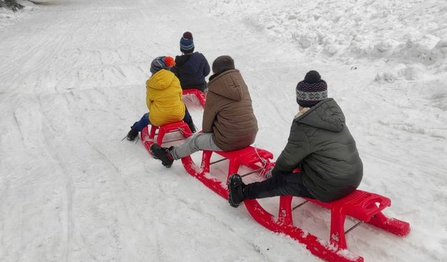 Çocuk Evleri Sitesinde kalan çocuklar Ilgaz Dağı'nda eğlendi