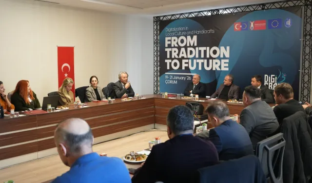 Çorum'da 'DigiCRAFT' projesi başladı