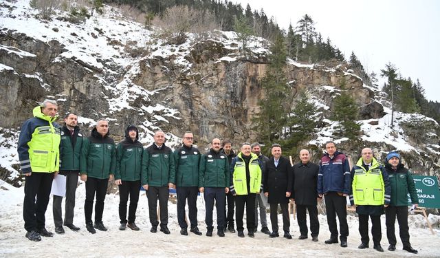 DSİ Genel Müdürü Balta, Karakaya Barajı'nda incelemelerde bulundu