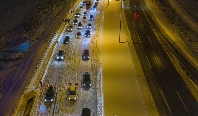 Düzce Kaynaşlı-Bolu Gerede Cankurtaran kesimi ağır taşıt trafiğine geçici olarak kapatıldı