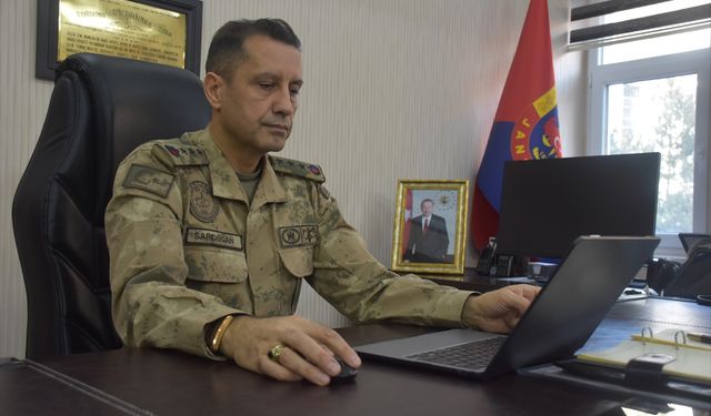 Gümüşhane İl Jandarma Komutanı Sarıdoğan, AA'nın 'Yılın Kareleri' oylamasına katıldı