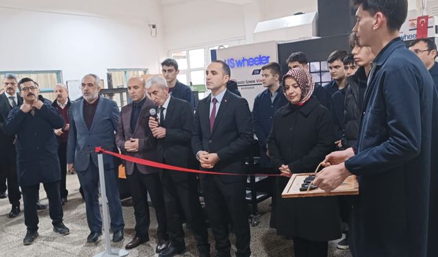 İskilip'te meslek lisesine CNC tezgahı kazandırıldı