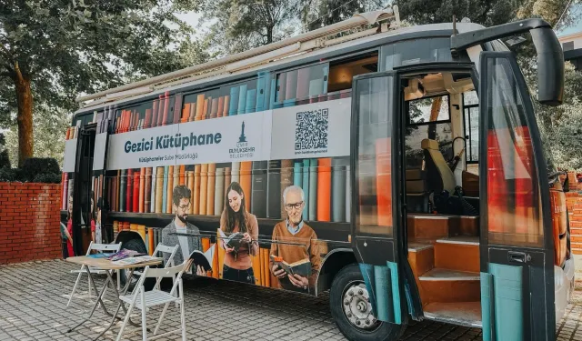 İzmir'de 'gezici kütüphane' yollara çıkıyor