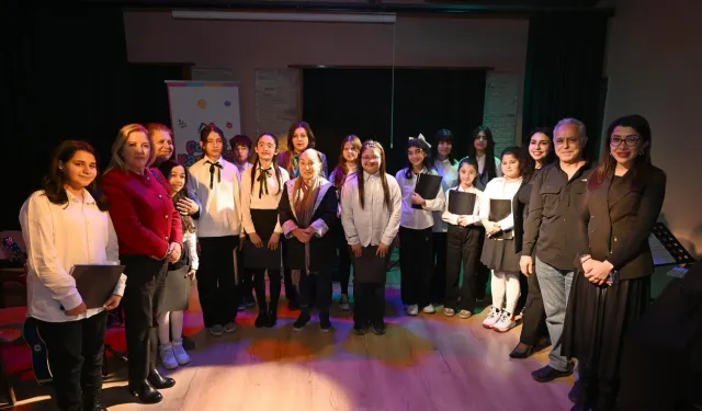 Mersin'de Çocuk Kampüsü öğrencilerinden sanat şöleni