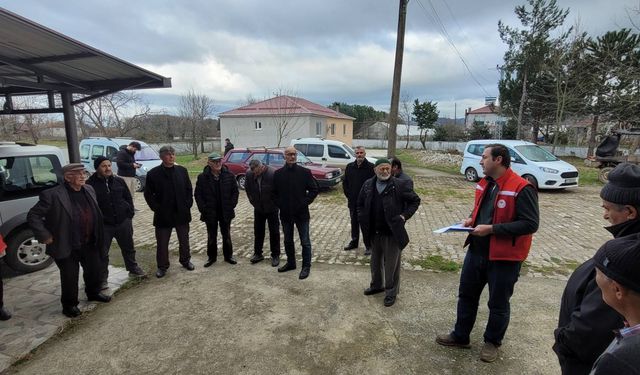 Salıpazarı İlçe Tarım ve Orman Müdürlüğünden bilgilendirme toplantıları