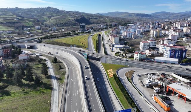 Samsun'da yarın Batı Çevre Yolu'nun temeli atılacak, Yeşilkent Farklı Seviyeli Kavşağı açılacak