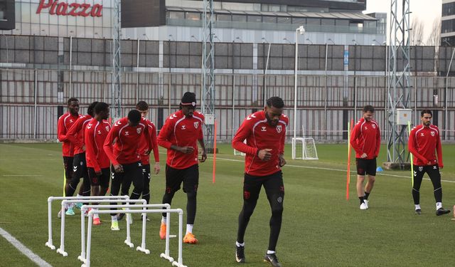 Samsunspor, Kasımpaşa maçının hazırlıklarına devam etti