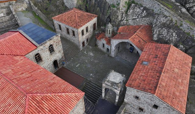 Trabzon'daki Kızlar Manastırı kültür ve sanat hayatına canlılık getirdi