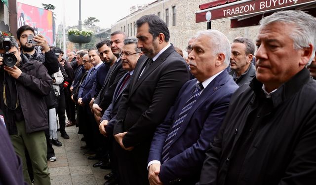 Trabzonspor Asbaşkanı Zeyyat Kafkas'ın annesinin cenazesi toprağa verildi