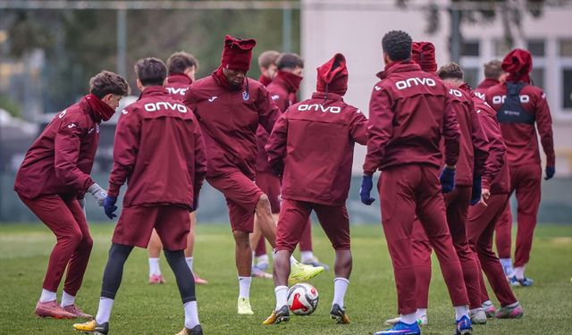 Trabzonspor, İstanbulspor maçının hazırlıklarına devam etti