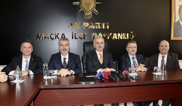 Ulaştırma ve Altyapı Bakanı Uraloğlu, Trabzon'da konuştu: