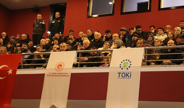 Yüzyılın Konut Projesi kapsamında Amasya'da yapılacak konutların kurası çekildi