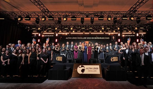 5. Altın Lider Ödülleri'nde pazarlama direktörleri ödüllerini aldı
