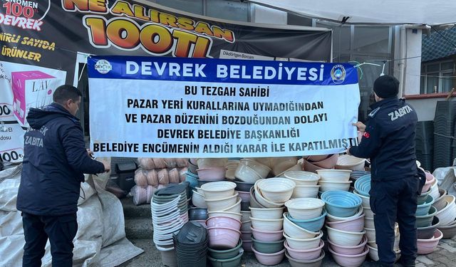 DÜZENİ BOZDU, TEZGAHI KAPANDI