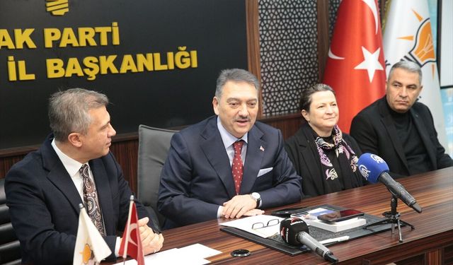 AK Parti Genel Başkan Yardımcısı Öğütken, Bolu'da konuştu: