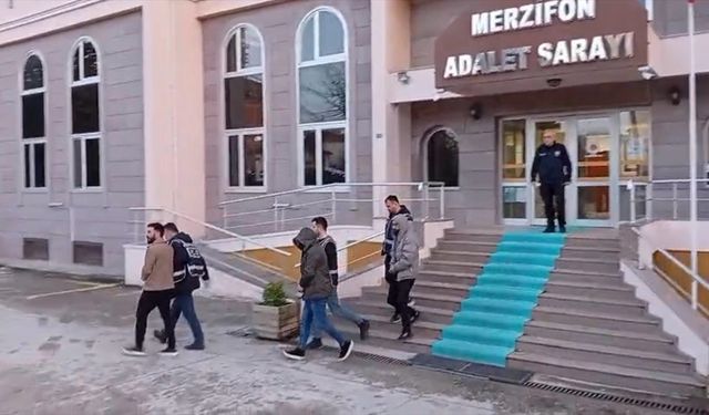 Amasya'da fuhuş operasyonunda yakalanan 3 zanlı tutuklandı