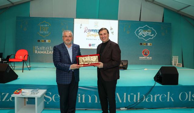 Bafra'da ramazan etkinlikleri söyleşi programıyla sürdü