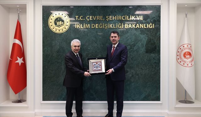 Bakan Kurum, Uluslararası Enerji Ajansı Başkanı Birol'u kabul etti