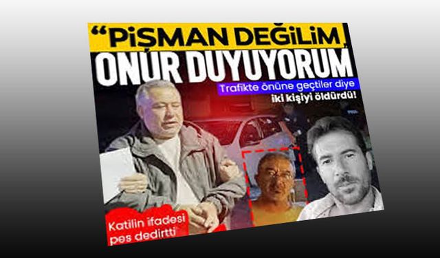 KATİLİN İFADESİ PES DEDİRTTİ