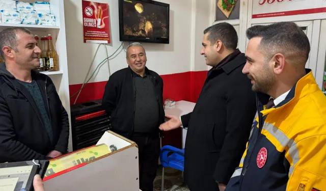 Batman Kozluk'ta esnaflara tütün ürünlerinin zararları anlatıldı