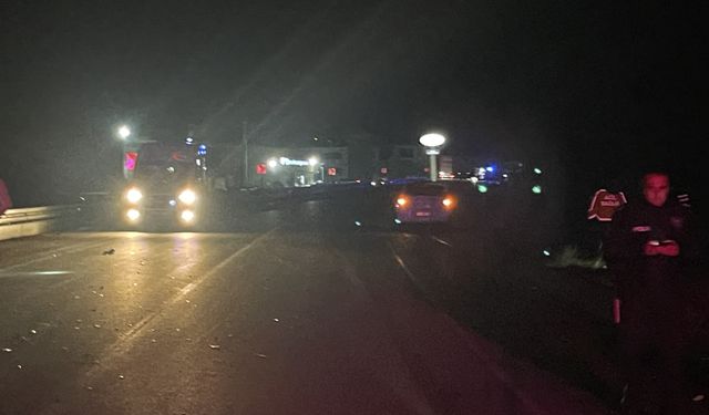 FECİ KAZA: YAYA HAYATINI KAYBETTİ