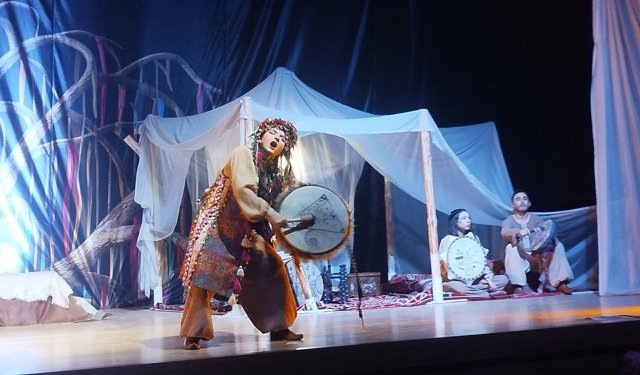 Boyabat'ta çocuklara yönelik tiyatro gösterisi sahnelendi