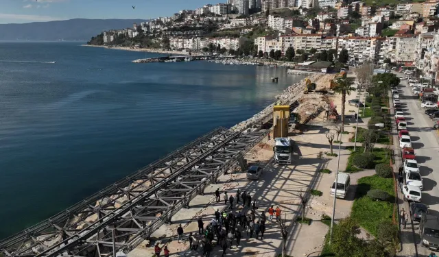 Bursa'da Gemlik yeni kordonuna kavuşuyor