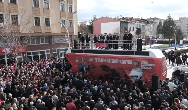 CHP Genel Başkanı Özgür Özel, partisinin Çorum mitinginde konuştu: