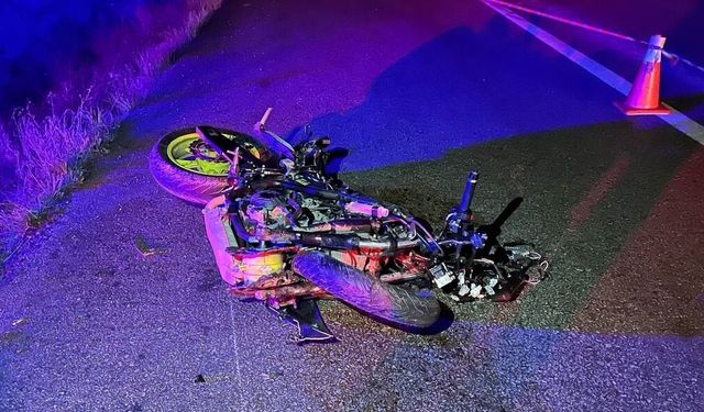 Çorum'da otomobille çarpışan motosikletin sürücüsü öldü