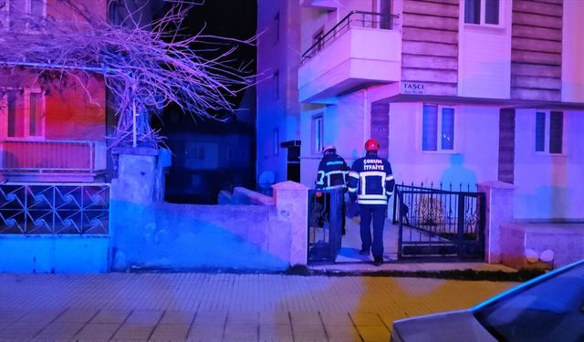 Çorum'da şizofreni hastasının rehin aldığı anne ve anneannesini polis kurtardı