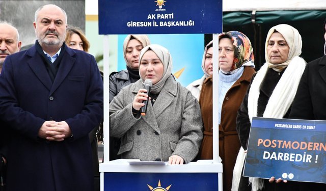Giresun'da AK Parti ve Memur-Sen'den 28 Şubat açıklaması