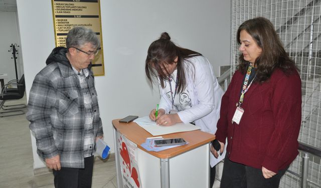 Gümüşhacıköy'de organ bağışı kampanyası düzenlendi