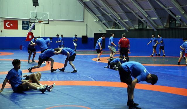 Güreş milli takımları, hazırlıklarını Avrupa şampiyonası ve olimpiyat hedefiyle sürdürüyor