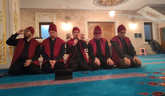 Hanönü'de Enderun usulü teravih namazı kılındı