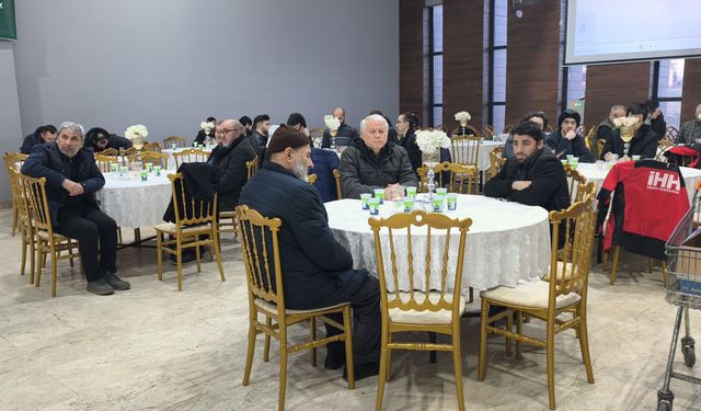 Karabük İHH iftar programı düzenledi