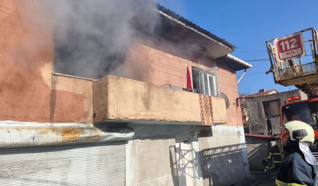 Karabük'te müstakil evde çıkan yangın söndürüldü