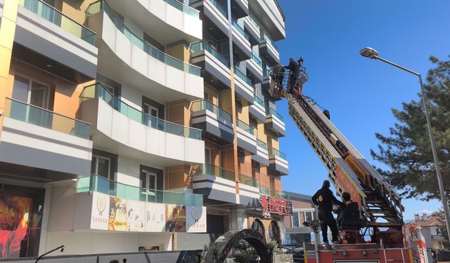 Karabük'te otelde çıkan yangın söndürüldü