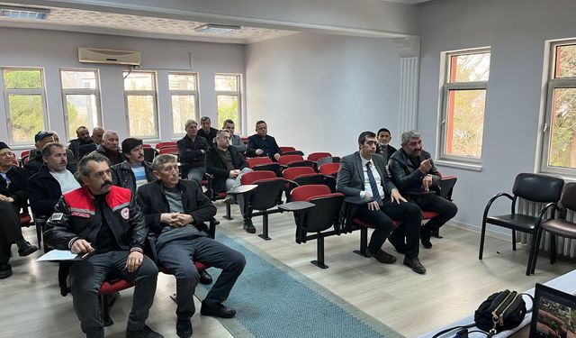 Kargı'da çiftçilere TARSİM bilgilendirmesi yapıldı