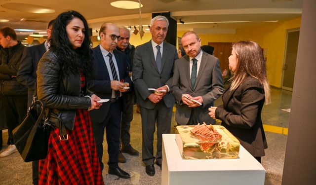 Kastamonu Üniversitesi'nde 'Sarsılmaz Bellek: Antakya' Uluslararası Posta Sanatı Sergisi açıldı