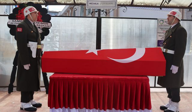 Kıbrıs gazisi Önbaş, Ordu'da son yolculuğuna uğurlandı