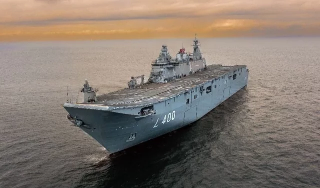 NATO: TCG Anadolu Letonya kıyılarında