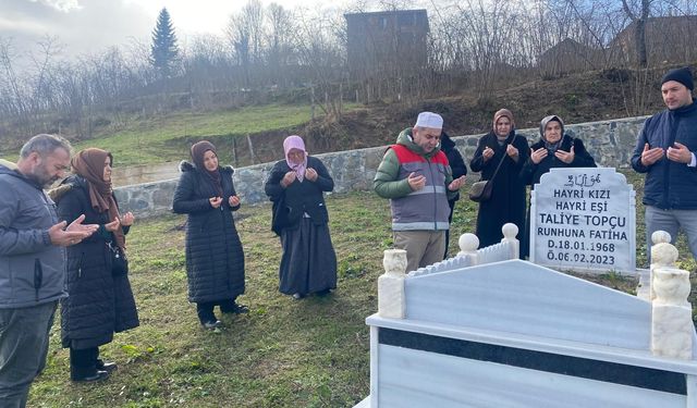 Ordu'da 6 Şubat depremlerinde hayatını kaybedenler anıldı